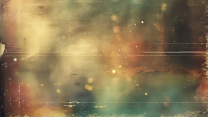 Vintage dust and grainy dirty film overlay texture for aging photos, retro video frame space effects or film damage