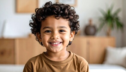 Fototapeta premium Smiling child portrait