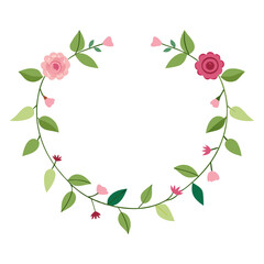 Top Floral Border Garland wedding vector element, perfect for invitations, decor, and digital design. High-quality AI file for creative projects.