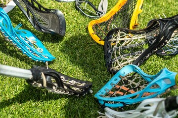 Lacrosse Themed Photo, American Sports.