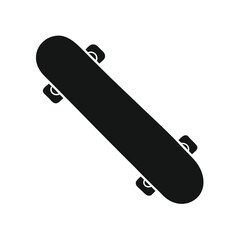 skateboard viewed from above with visible grip