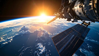 Earthrise from space station