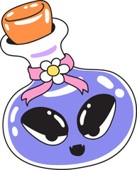 Adorable ghost has a love for books and a cozy Halloween feel