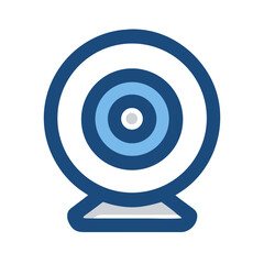 blue target with arrow