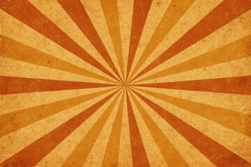 Sunburst pattern with vintage paper texture rays radial