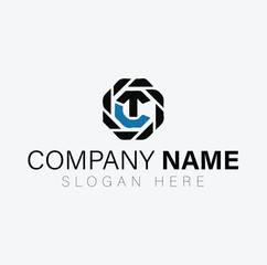 TC Clean and professional logo design.