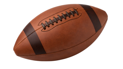 Authentic American Football Leather Texture and Classic Design