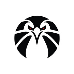 eagle head vector  eagle logo on white background 