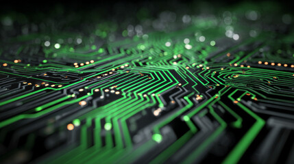 Abstract digital background with technology circuit board texture. Electronic motherboard illustration. Communication and engineering concept. Vector illustration