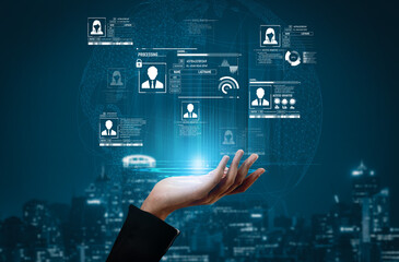 ID security ensures personal data protection with secure login systems, digital identity...