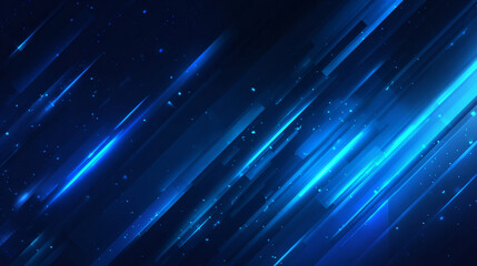 Blue abstract background, technology hi-tech futuristic template. Vector illustration