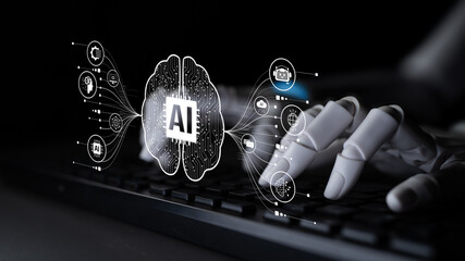 AI Assistant Brain Processor with LLM Technology, Big Data, Machine Learning, Generative AI for...