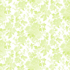 Floral seamless pattern design.