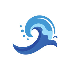 blue water drop