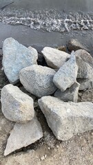 stones in water