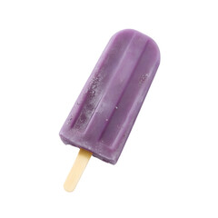 Purple popsicle ice cream, ice cream