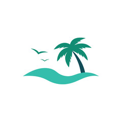 palm tree vector illustration