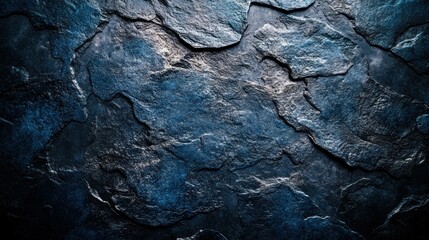 Dark, textured stone surface