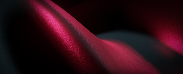 Abstract Red Silk Fabric Texture