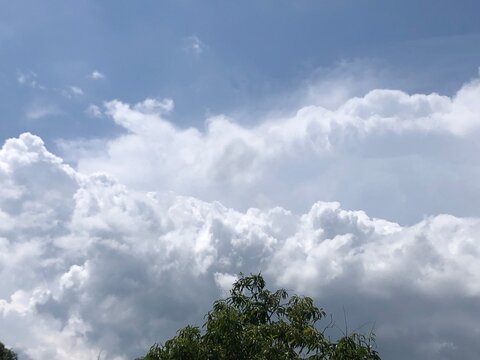 clouds in the sky
