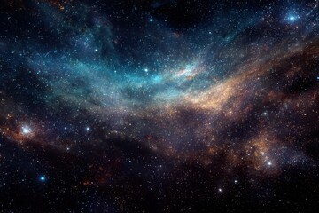 Fototapeta premium Endless expanse of stars and cosmic wonders illuminating the vastness of space at an indeterminate time