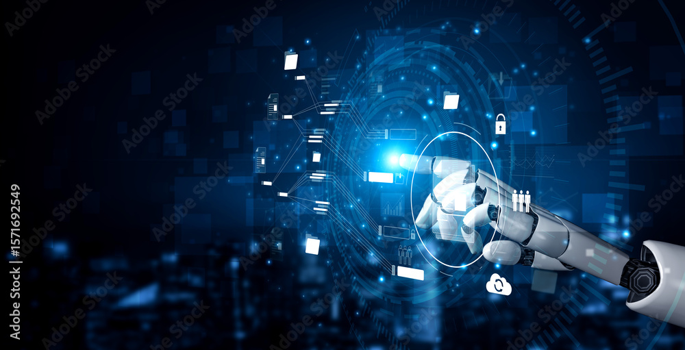 Poster ai organizing document system, streamlining file access, automating document flow, and managing secu