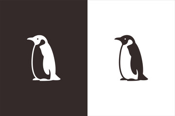 Penguin  silhouette icon