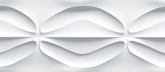Abstract black and white background with a clean, curved line pattern
