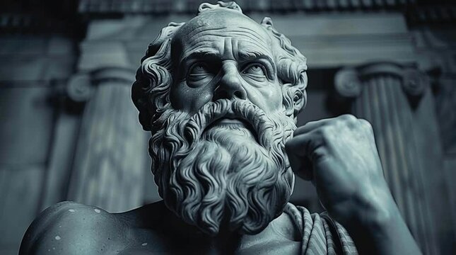Historical Character made with AI, from ancient Greece his name was Socrates	