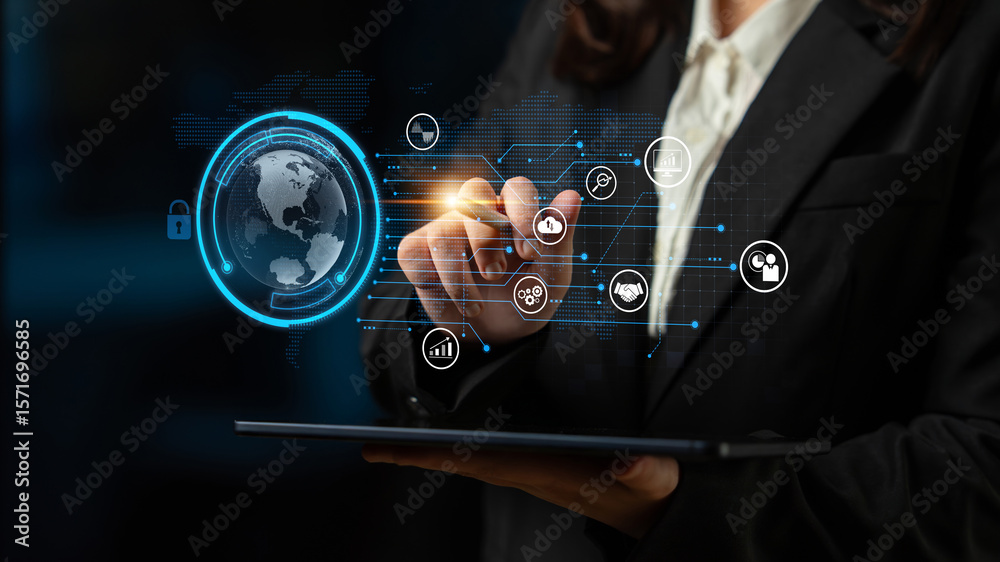 Poster big data and analytics support real-time insights, predictive modeling, and data-driven decisions fo
