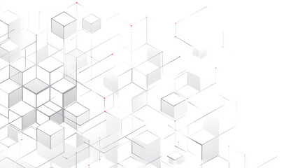 Abstract white background. Minimal geometric white light background abstract design.