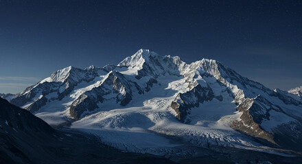 Obraz premium mountain landscape with snow