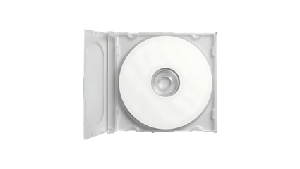 blank dvd case,CD in Transparent Case – Clean Modern Product Presentation