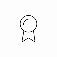 award ribbon badge icon sign vector