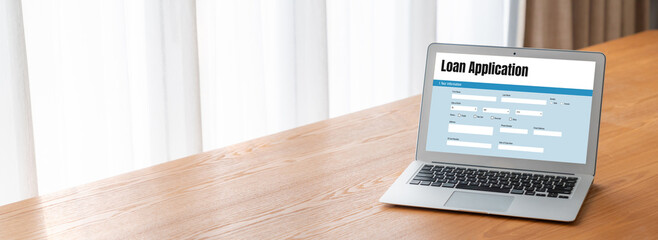 Online loan application form for modish digital information collection on the internet network