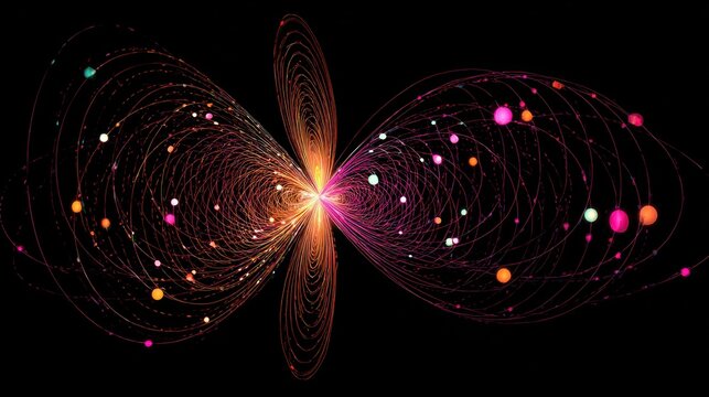 Abstract swirling patterns