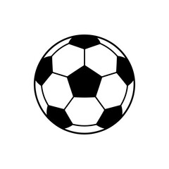 A classic black and white soccer ball ready for the kick off embodying the passion of sport in