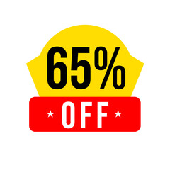 65% off, save fast, shop png
