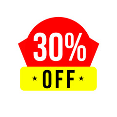 30% off, save big, sale png