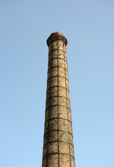 煉瓦造りの煙突