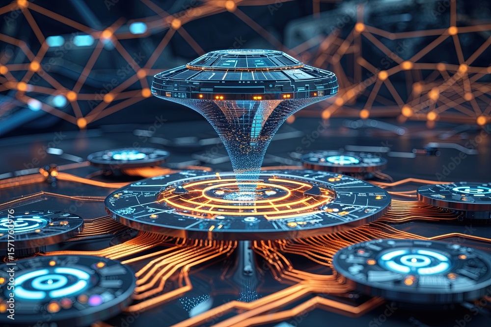 Poster advanced technology ripple effects and network simulation for enhanced virtual data analysis