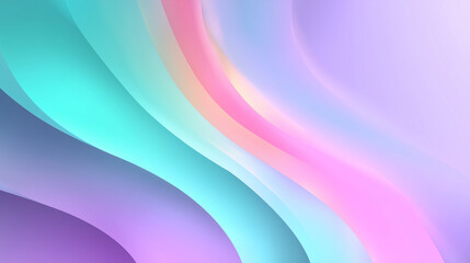 Abstract Gradient Background in Soft Colors 