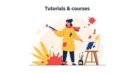 Online Painting Tutorials And Courses For Artistic Growth And Skill Enhancement