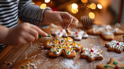 Christmas cookies decorating ideas with kids diy gingerbread holiday baking fun and festive treats - Powered by Adobe