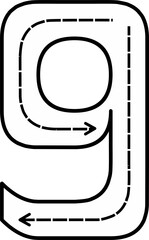 Tracing Numbers 1 to 10 for Kids – Dashed Line Writing Practice Worksheets