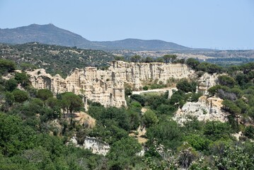 Les orgues de la Sybille  d'Ille-sur-T&ecirc;t (Pyr&eacute;n&eacute;es-Orientales)