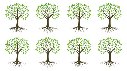 Can you spot the secret message hidden in this forest of trees? challenge yourself!