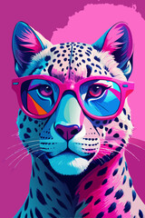 Obraz premium portrait of a leopard