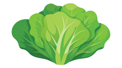 Simple vector illustration of a salad
