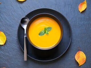 Delicious pumpkin soup recipe creamy and healthy fall soup autumn seasonal food dish